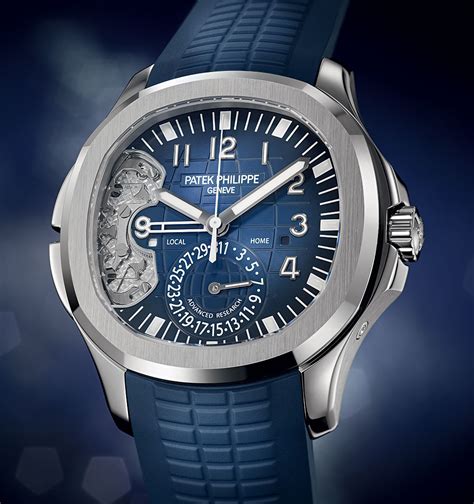 patek philippe aquanaut travel time.